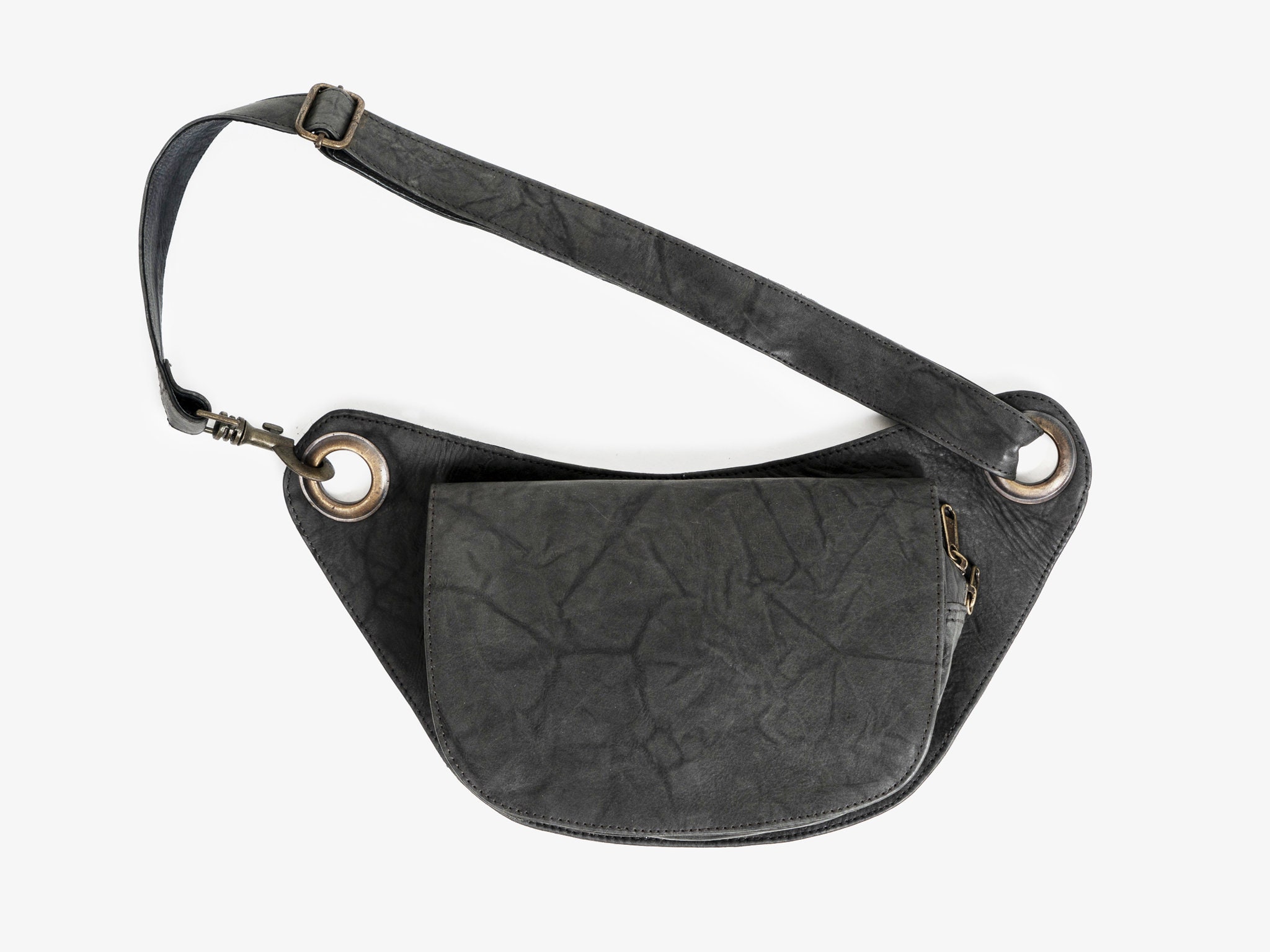 Grey Fanny Pack for Women Beautiful Sling Bag Travel Bag for