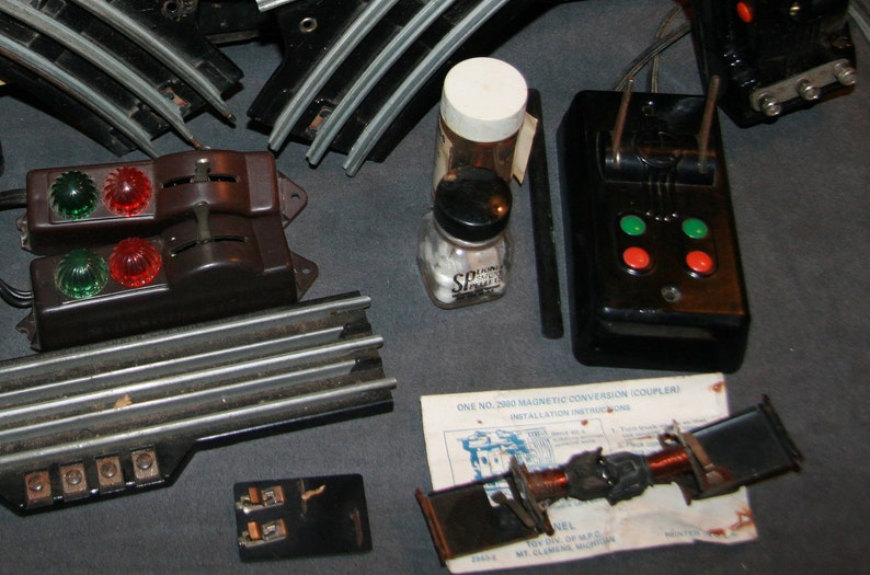 1950s Lionel Model Railroad Train Accessories O scale Big Box Etsy