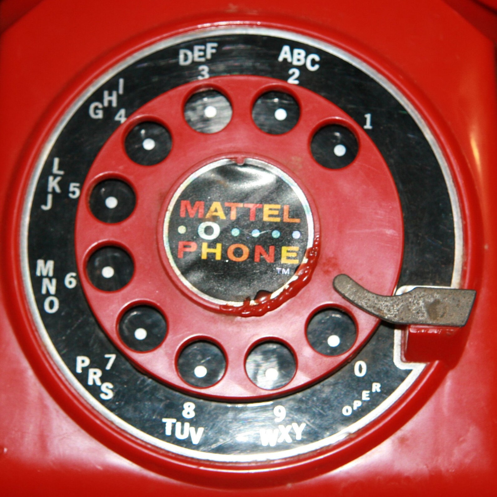 Circa 1965 1960s Mattel O Phone Toy with four records Barbie Etsy