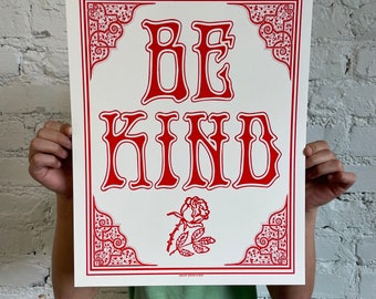 BE KIND Poster