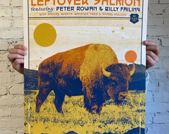 Leftover Salmon Concert Poster, Boulder, CO