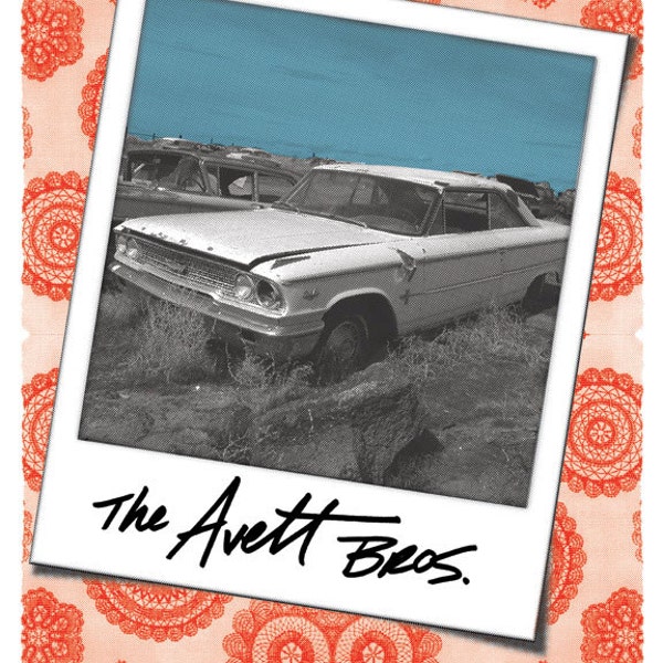 The Avett Brothers Concert Poster, Edgartown, MA