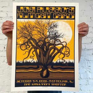 Joe Russo’s Almost Dead JRAD Concert Poster, Montclair, NJ