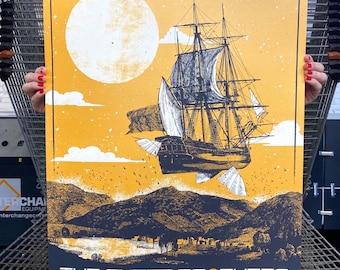 The Avett Brothers VIP Poster NYE Asheville, NC