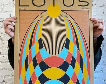 Lotus Concert Poster, Buffalo, NY