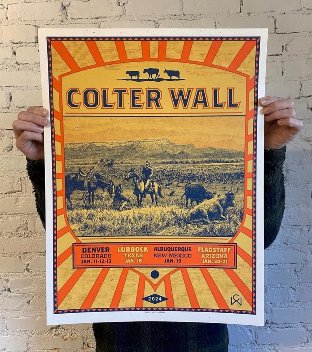 Colter Wall - Etsy