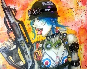 Tank Girl Print
