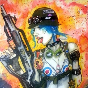 Tank Girl Print image 1