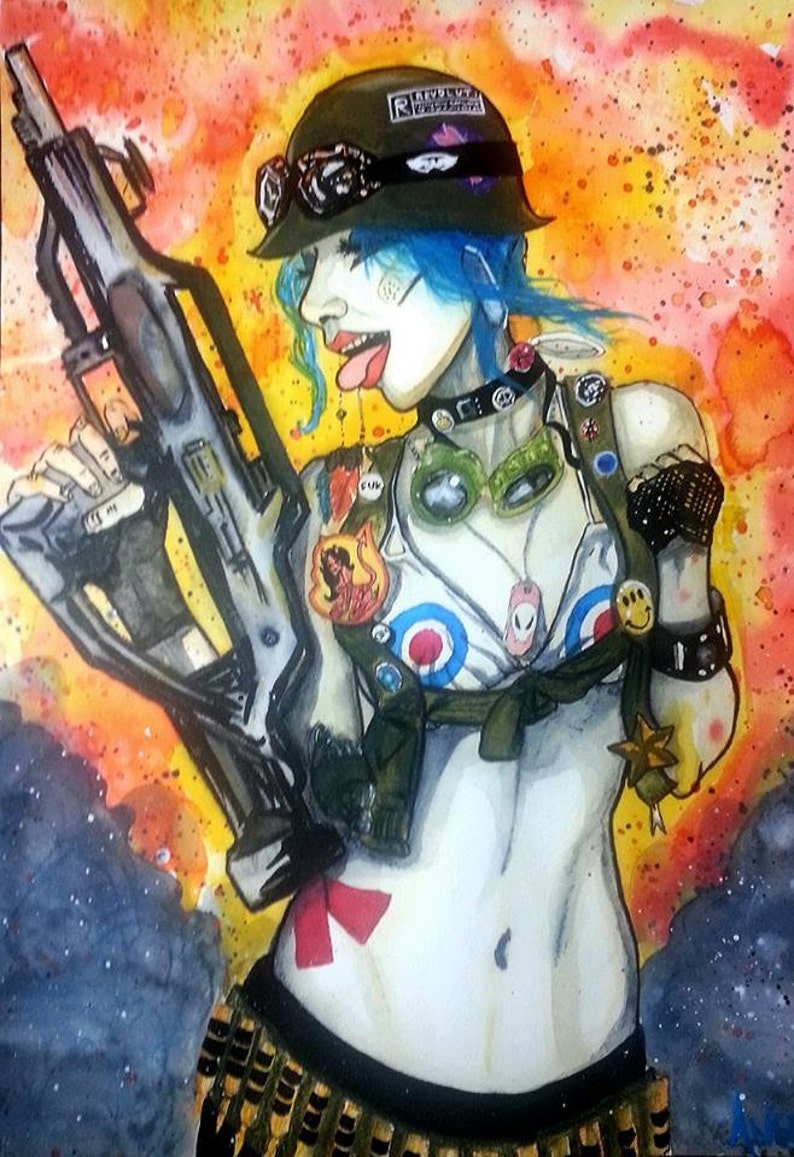 Tank Girl Print image 1