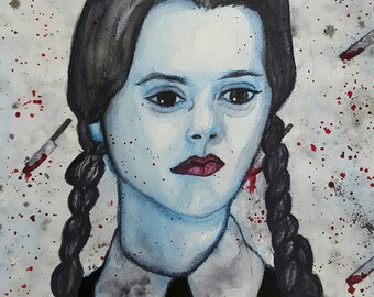 Wednesday Addams (print)