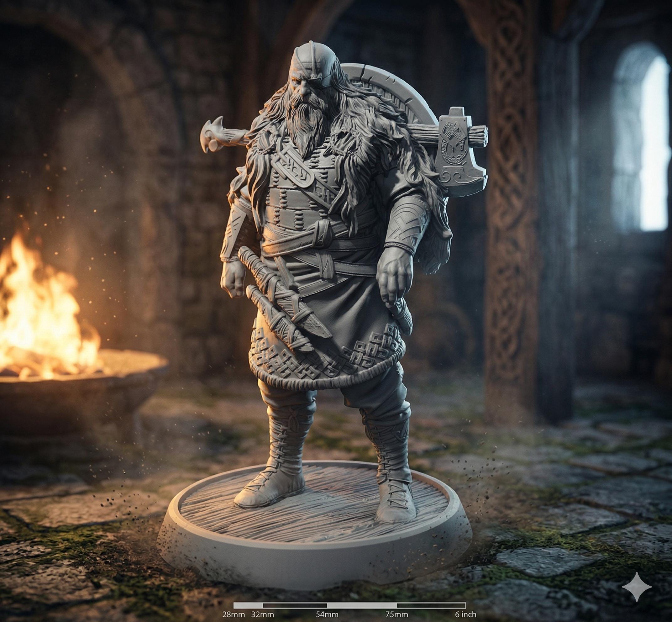 Viking Miniatures 32mm - Etsy