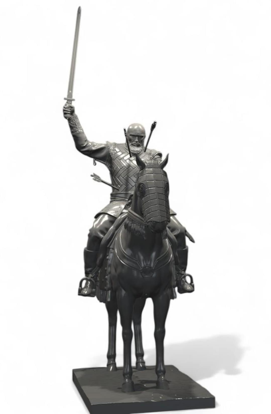 Bjorn Ironside on Horseback | Viking Battle Statue | Vikings TV