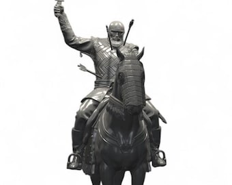Buy Bjorn Ironside on Horseback | Viking Battle Statue | Vikings