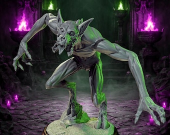 Eldritch Abomination Miniature | Cthulhu Mythos Horror Monster Resin Figure | DnD Pathfinder Tabletop RPG Collectible Statue