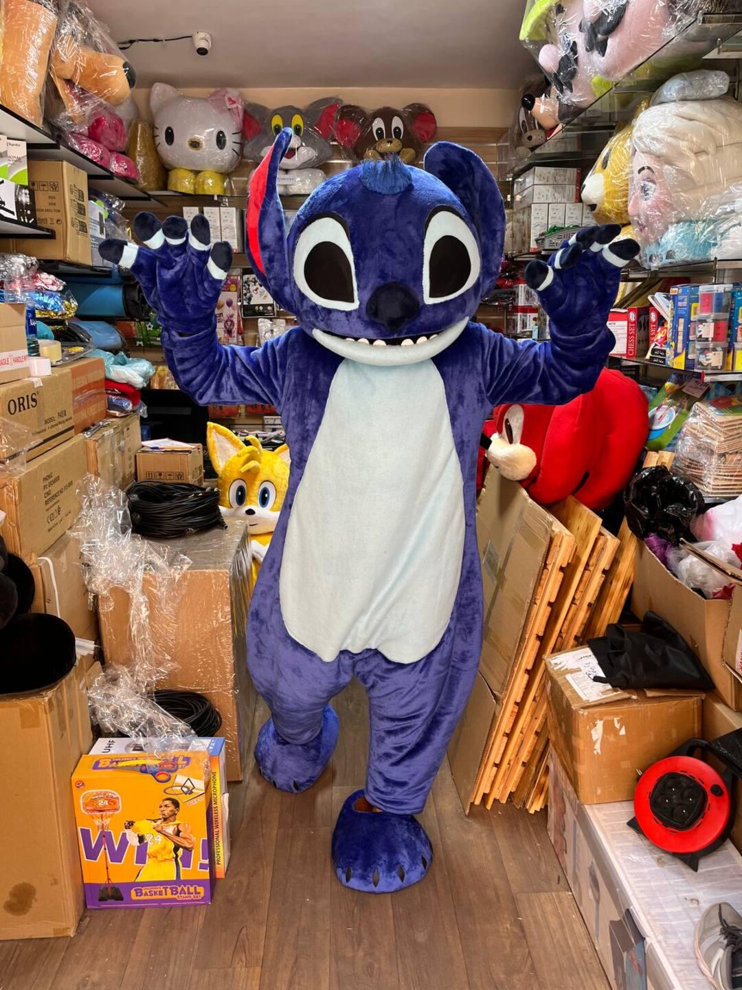 Blue Alien Mascot Costume for Adults – Party Costume | Birthday ...