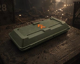 Arc Raiders-wapenopbergkoffer – opbergkrat voor gamer | Raider-cachebox | Aangepaste naam | Meerdere variaties | Kruidenkits