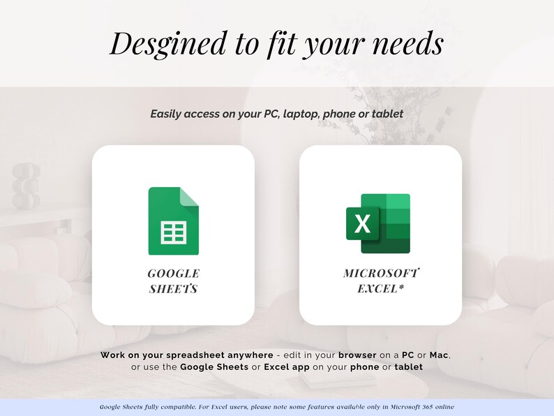 Goal Planner Spreadsheet Google Sheets Digital New Year Resolution ...