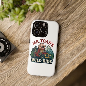 Mr. Toad&#39;s Wild Ride Phone Case, Vintage Theme Case, Disney-Inspired Cover, Fun Gift for Fans, Customizable Cell Phone Case