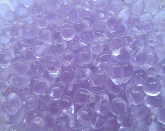 Czech Glass Tear Drop Beads - Alexandrite  - 5x7 mm - Select 50 or 100 pcs