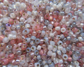 Miyuki Seed Bead - Moonstone Mix - 8/0 - Select 10, 15 or 30 grams