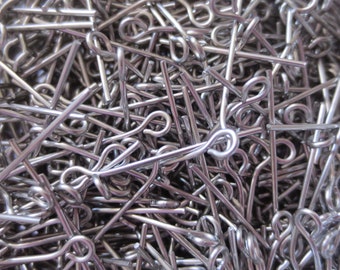 Stainless Steel Eye Pins  -  25 mm - 20 GAUGE - Select 100, 200 or 500 pcs