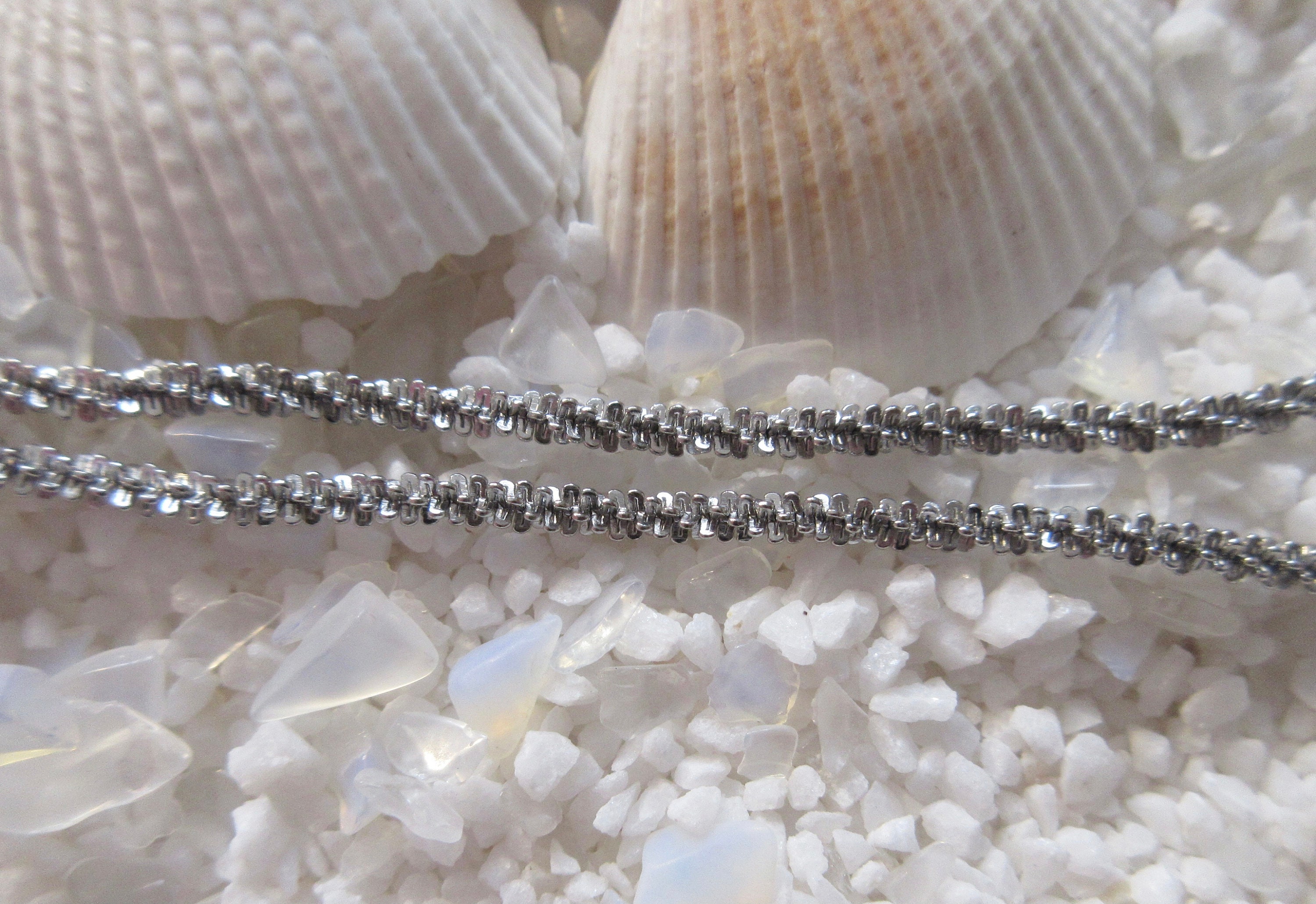Califlower Rope Chain Stainless Steel Handmade Sparking Cauliflower Chain - 2.7mm - Sold by 1 ...