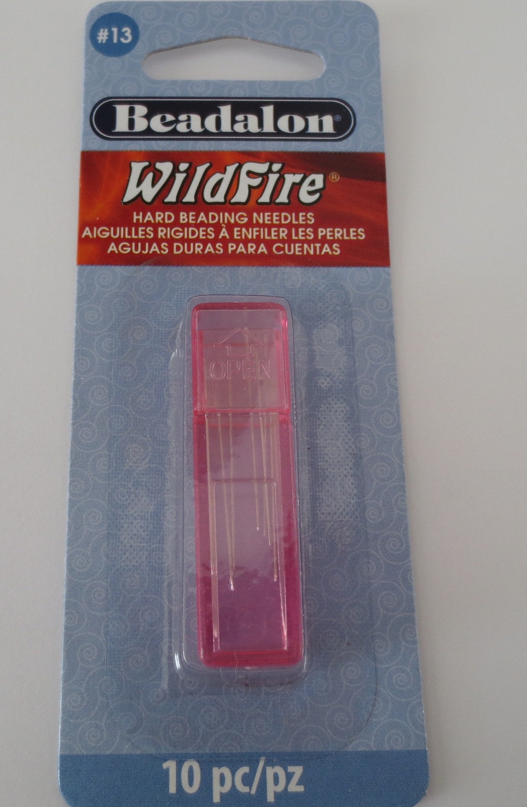 Beadalon Beading Needles Package of 10 Pcs Size 13 Etsy