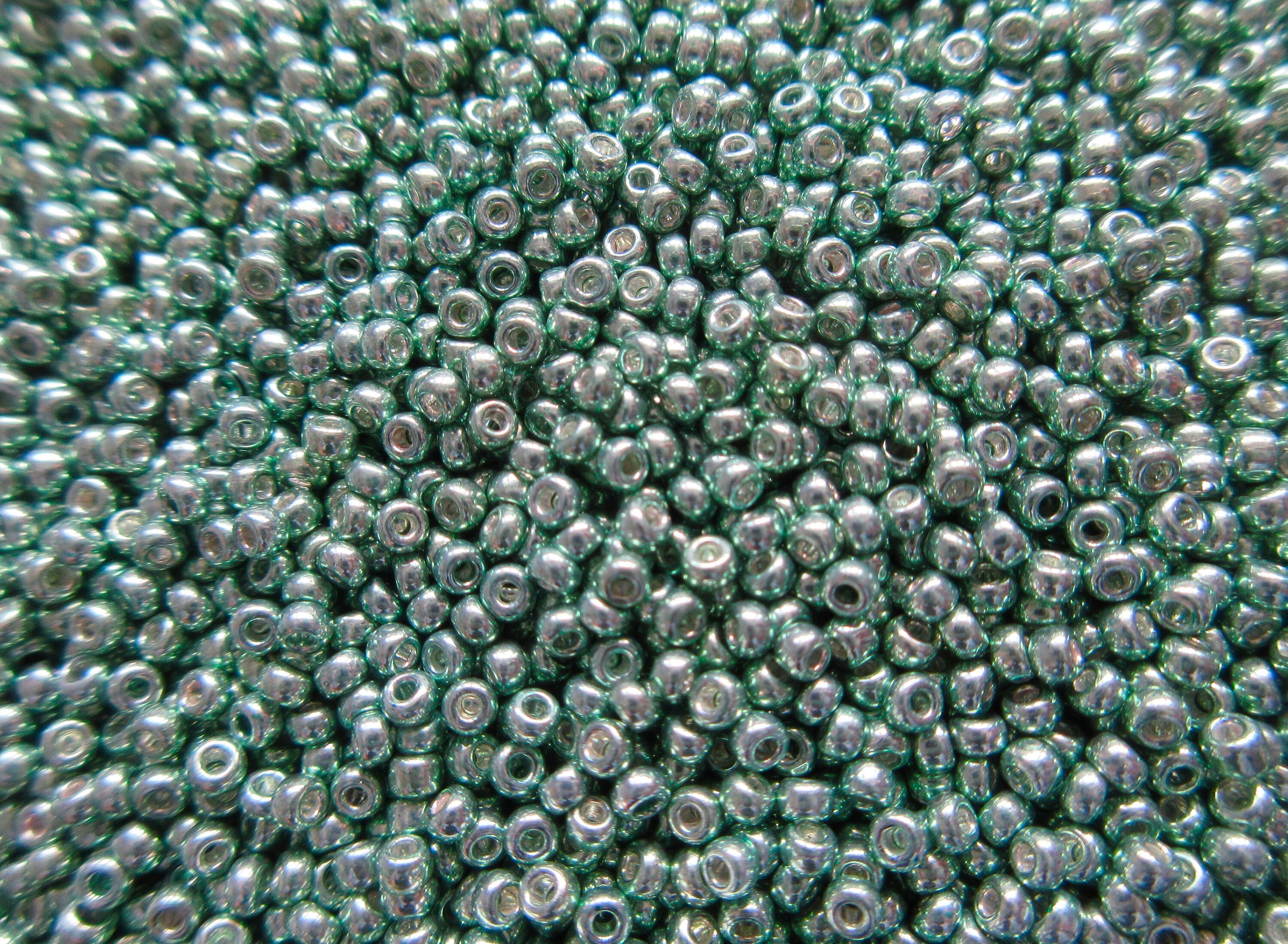 Miyuki Seed Beads - Galvanized Sea Green - Size 11/0