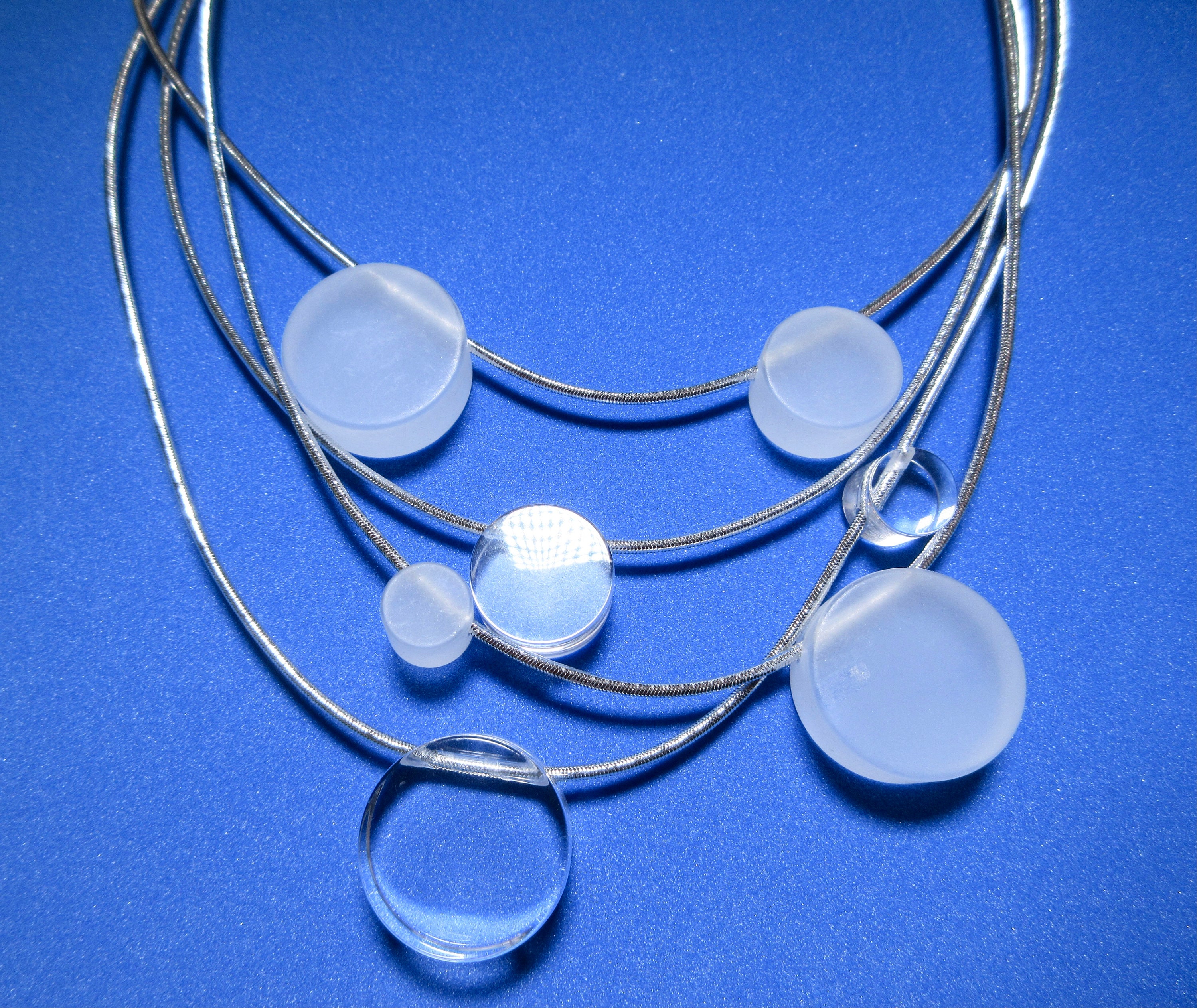 Vintage Necklace/Earrings from French DesignerJean-Baptistery Michel "Tita" Collection