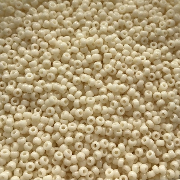 Miyuki Seed Beads - Ivory Pearl Ceylon Luster - Size 11/0 - 10, 20 or 30 Grams