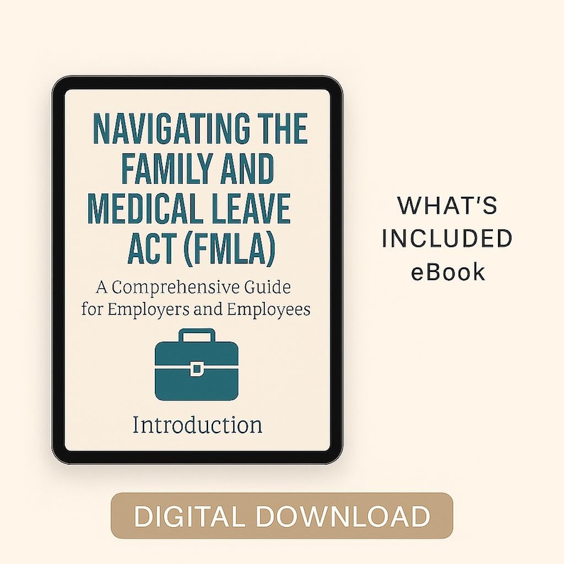 FMLA Guide Ebook Employee & Employer Leave Rights (PDF) Etsy