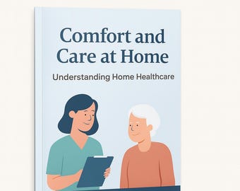 E-book sobre cuidados médicos domiciliares para idosos | Envelhecimento em casa + assistência médica domiciliar (PDF)
