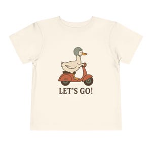 Kid&#39;s Fun Duck Tee, Toddler T-Shirt, Cute Duck Graphic Tee, Gift for Kids, Birthday Outfit, Summer Apparel