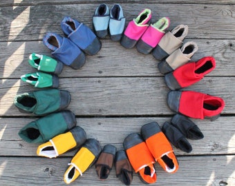 Outdoor Kids Shoes, Minimalist Soft Soled Shoes, Barefoot, Toddler, Vegan Shoes Rubber Soles, Muck Shoes, Waldorf School / Mighty Muck Shoes