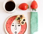 Tropische Wassermelone Platte