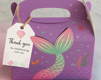 Mermaid Party Goodie Bag: Pre-Made Birthday Favors, Themed Gift Set