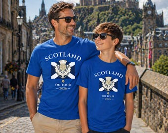 2026 Scotland Football Kids T-Shirt - Printed in UK