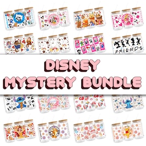 Dxsney Mystery 16oz UVDTF Cup Wraps Bundle