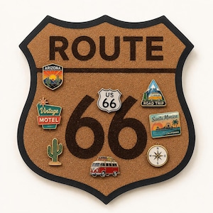 Route 66 Pin - Etsy