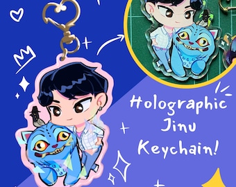 Llavero acrílico Jinu de Demon Hunters del K-pop