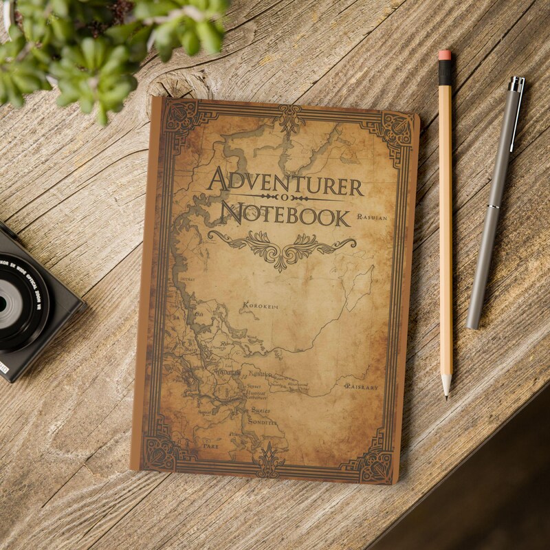 Dnd Blank Map Journal - Etsy