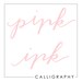 PinkInkCalligraphy