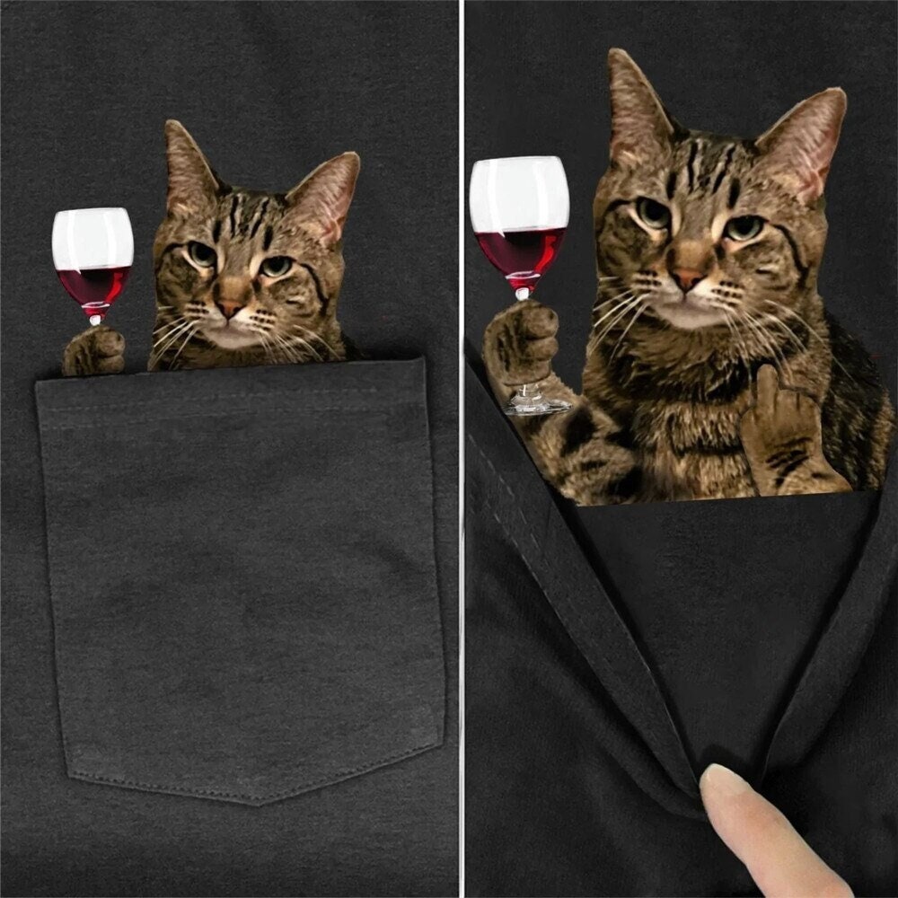 Winkekatze mit Mittelfinger Aufkleber Aufkleber - T-Shirt und Geschenke  bestellen