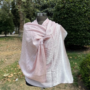 Silk Scarf,Silk Shawl,Luxury Silk Shawl,Purple Silk Shawl,Wedding Shawl,Evening Shawl,Lightweight Shawl,Mothers Day,Gift for Her,Birthday.