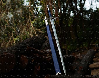 Forged Carbon Steel Viking Sword. Cosplay, Groomsmen gift, Gift for Husband, Replica Sword, Wedding Gift, Anniversary Gift.