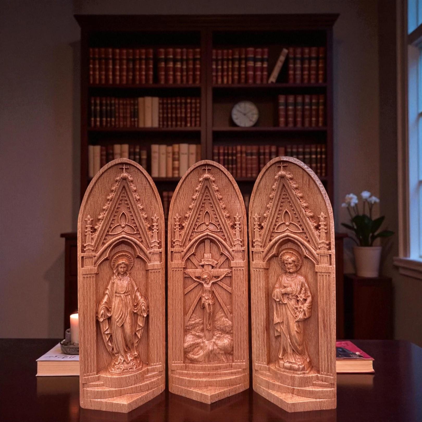 カトリックの家庭祭壇 - Etsy 日本