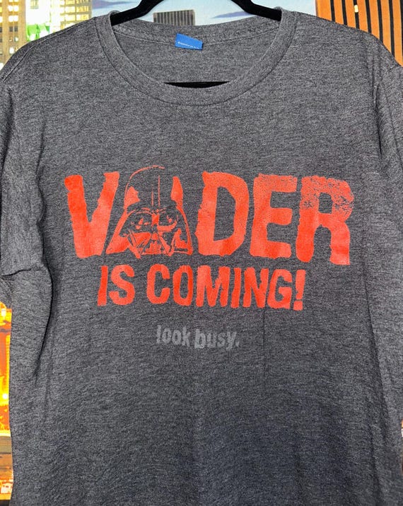 Star Wars Darth Vader T Shirt | “Vader Is Coming”… - image 2
