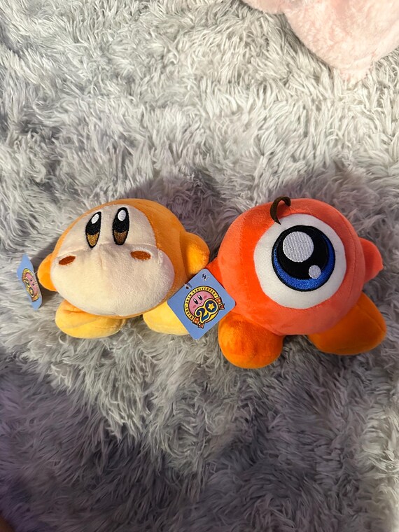 NWT Kirby 20th Anniversary plush lot of 2.!Smoke Free Home.!