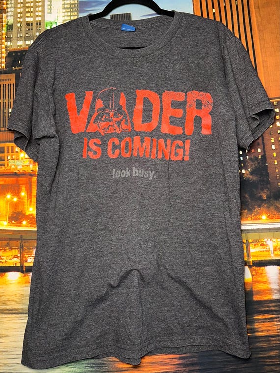 Star Wars Darth Vader T Shirt | “Vader Is Coming”… - image 5