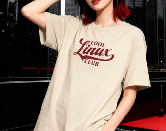 Cool Linux Club-T-shirt, shirt Linux-programmeur, T-shirt voor ontwikkelaarscodering